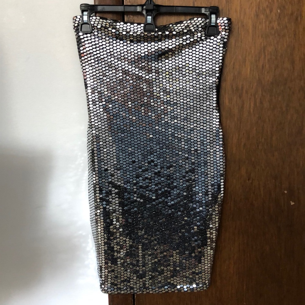 Mini sequin dress